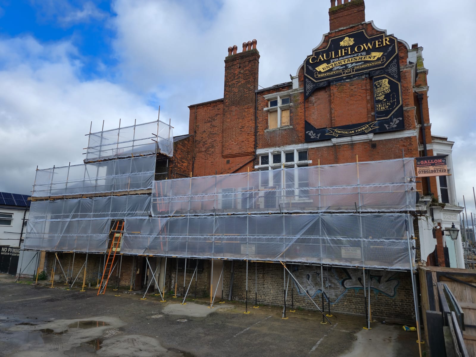 Chimney Scaffolding London & Essex